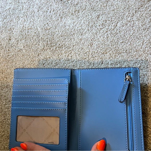 Michael Kors pacific blue passport wallet - Picture 3 of 3